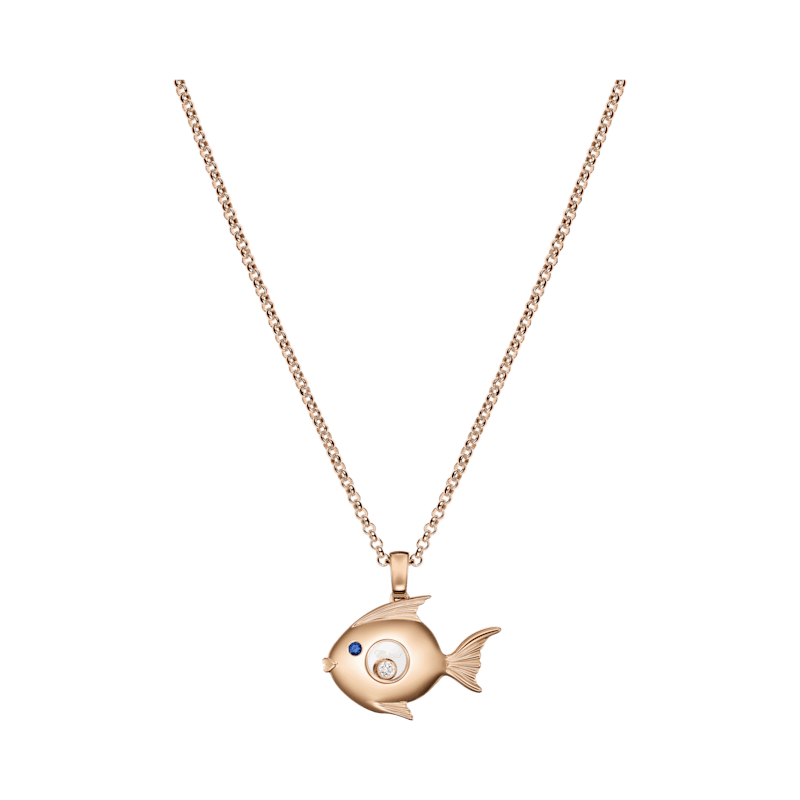 Chopard - Diamond Pendant Happy Diamonds Fish 79A205-5001 front view