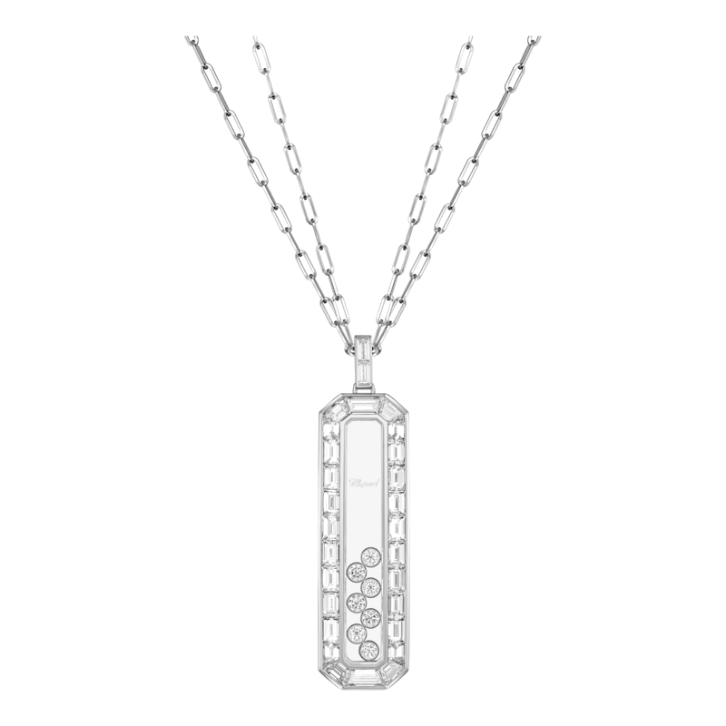 Chopard - Diamond Pendant Happy Diamonds Icons Joaillerie 79A209-1001 front view