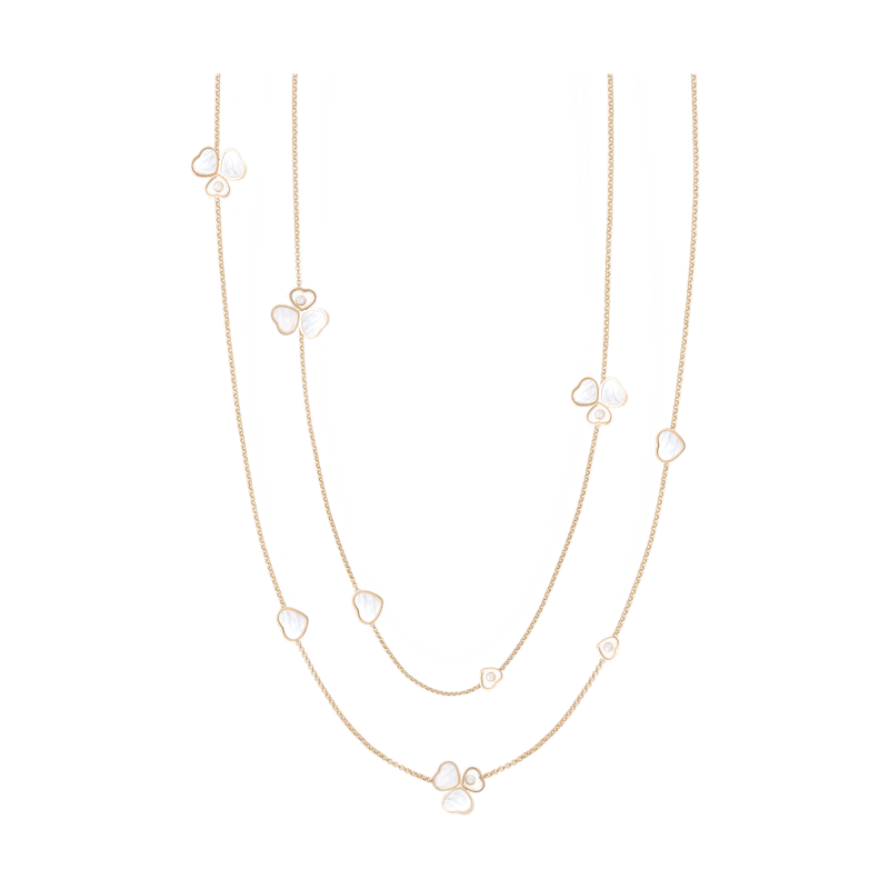 Chopard - Necklace Happy Hearts Wings 81A083-5301 front view