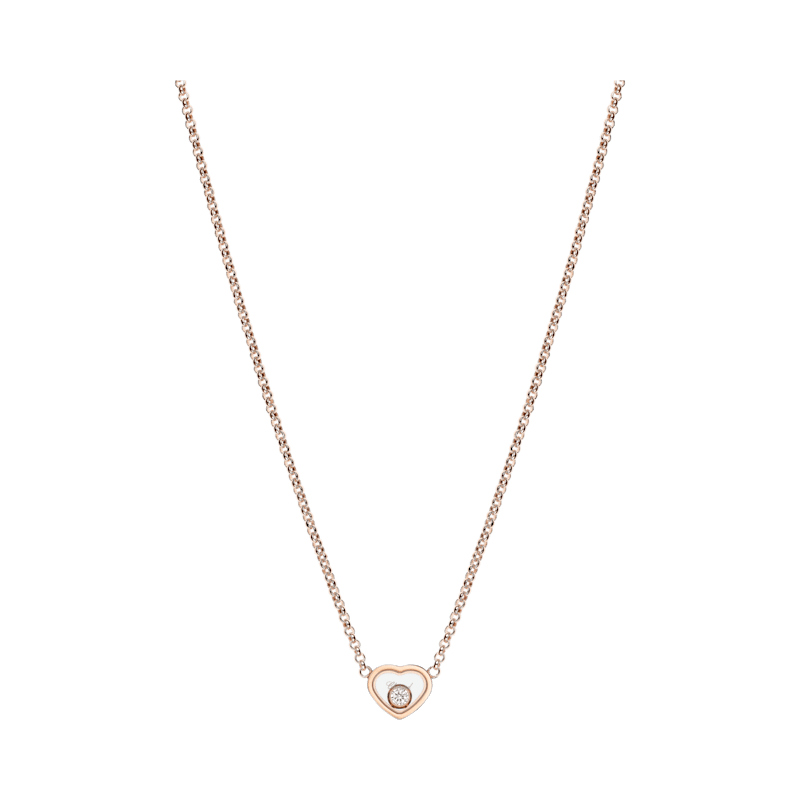 Chopard  necklace My Happy Hearts 81A086-5001 3/4 view