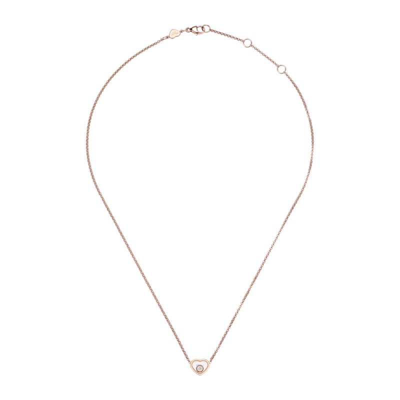 Chopard  necklace My Happy Hearts 81A086-5001 side view