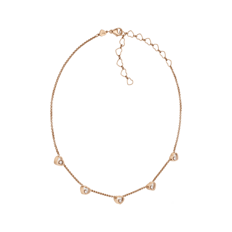 Chopard Diamond necklace My Happy Hearts 81A088-5501 front view