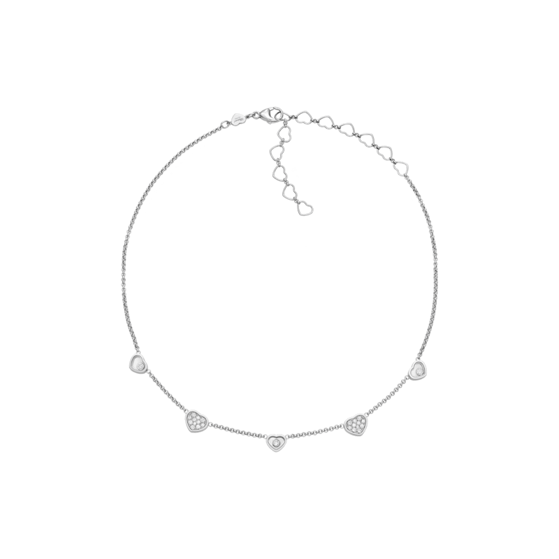 Chopard  necklace My Happy Hearts 81A089-1401 3/4 view