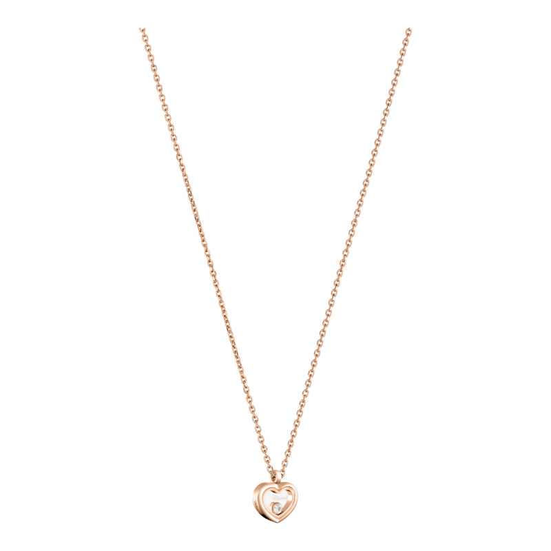 Chopard - Diamond Necklace Happy Diamonds Icons 81A192-5001  3/4 view