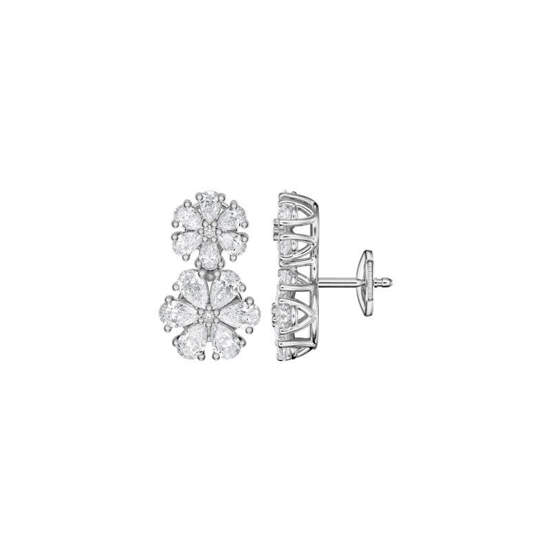 Chopard Diamond earrings L'Heure du Diamant 83A065-1101 front view
