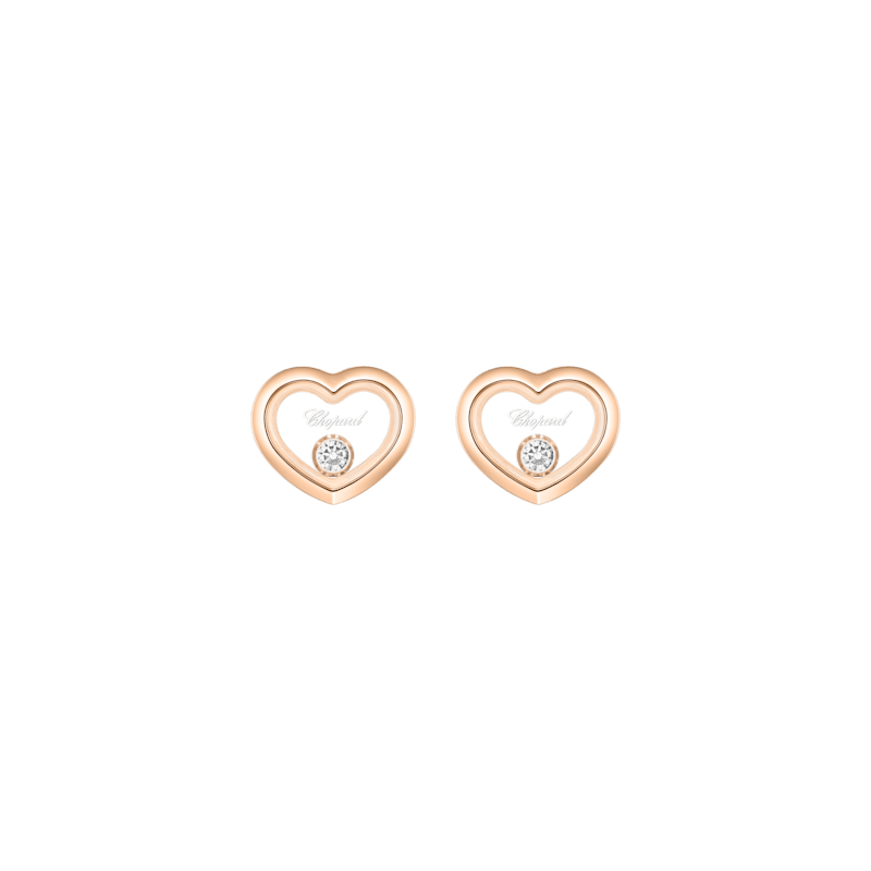Chopard - Diamond Earrings Happy Diamonds Icons 83A192-5001   front view