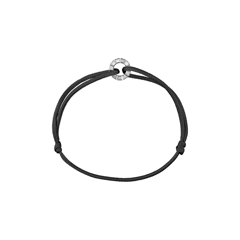 Chopard - Bracelet Ice Cube Black HyCeram&reg; Bracelet 857005-9002   Vue arri&egrave;re &agrave; plat ouverte