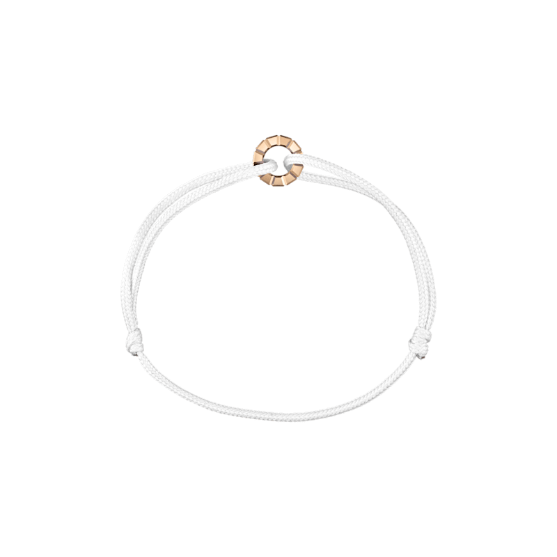 Chopard - Bracelet Ice Cube White HyCeram&reg; Bracelet 857005-9004   Vue arri&egrave;re &agrave; plat ouverte