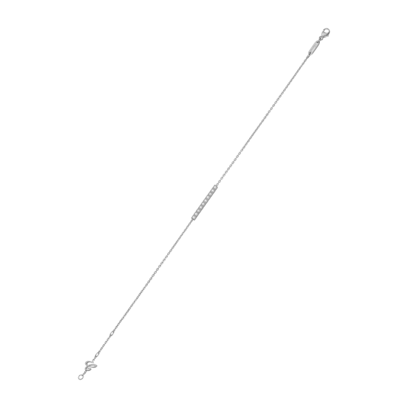 Chopard - 다이아몬드 브레이슬릿 아이스 큐브 857702-1003   평평하고 열린 후면 뷰