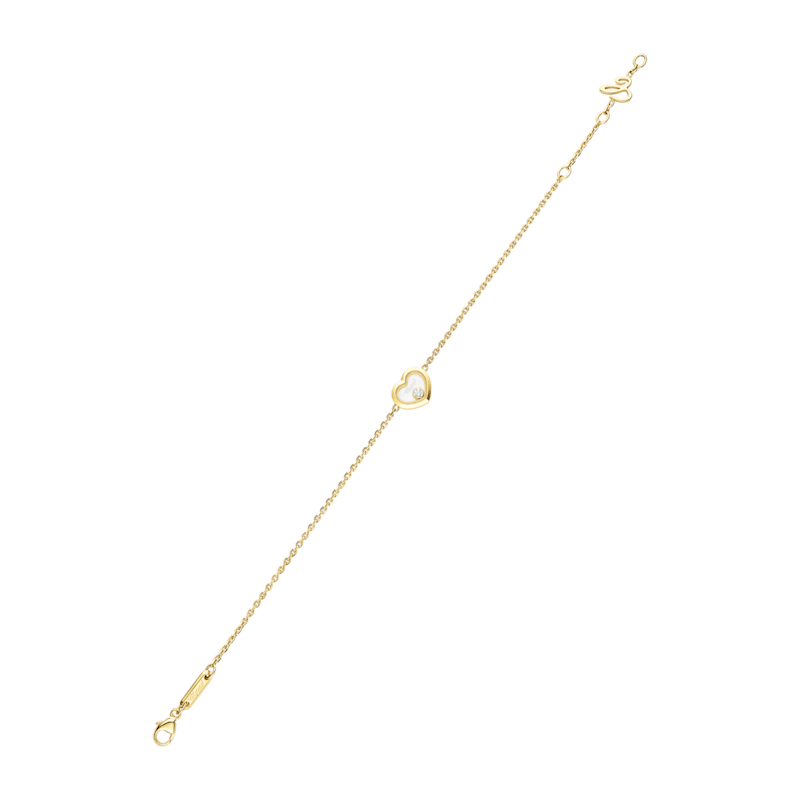 Chopard - Diamond Bracelet Happy Diamonds Icons 85A192-0001      side view
