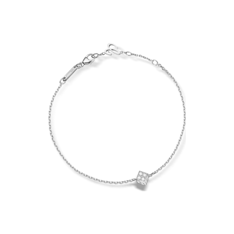 Chopard - سوار ألماس آيس كيوب بي كيوب 85A661-1001 عرض مثبت في حلقة مع المشبك