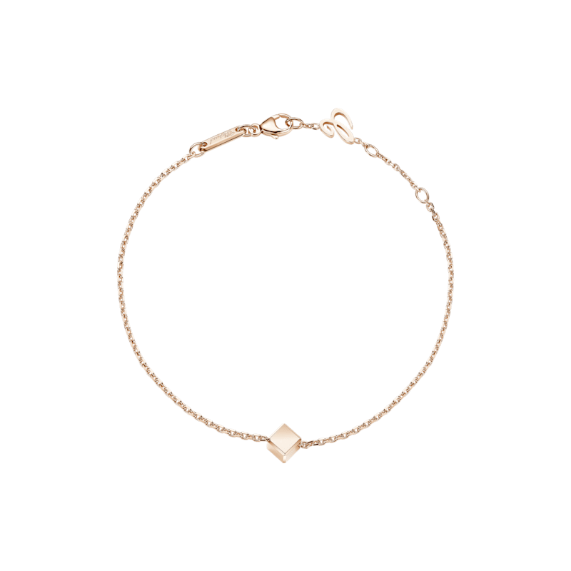 Chopard - Bracelet Ice Cube Be Cube 85A661-5001 Vue boucl&eacute;e avec la boucle