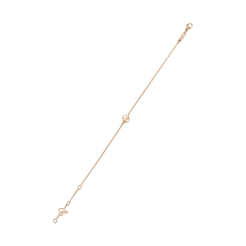 Chopard - Bracelet Ice Cube Be Cube 85A661-5001   Vue arri&egrave;re &agrave; plat ouverte