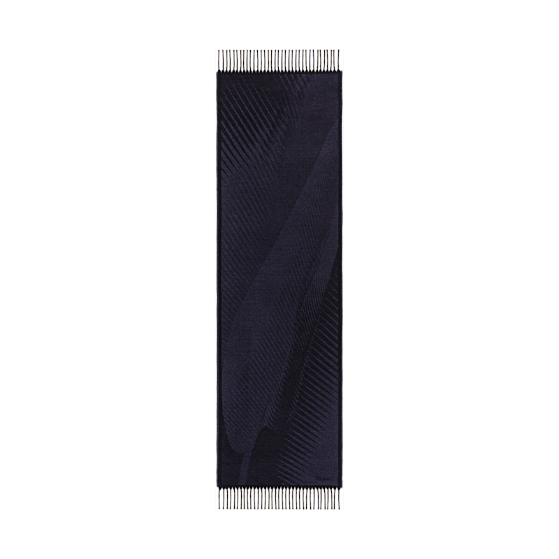 Blu navy e nero - 38 * 180 cm Altro veduta piana