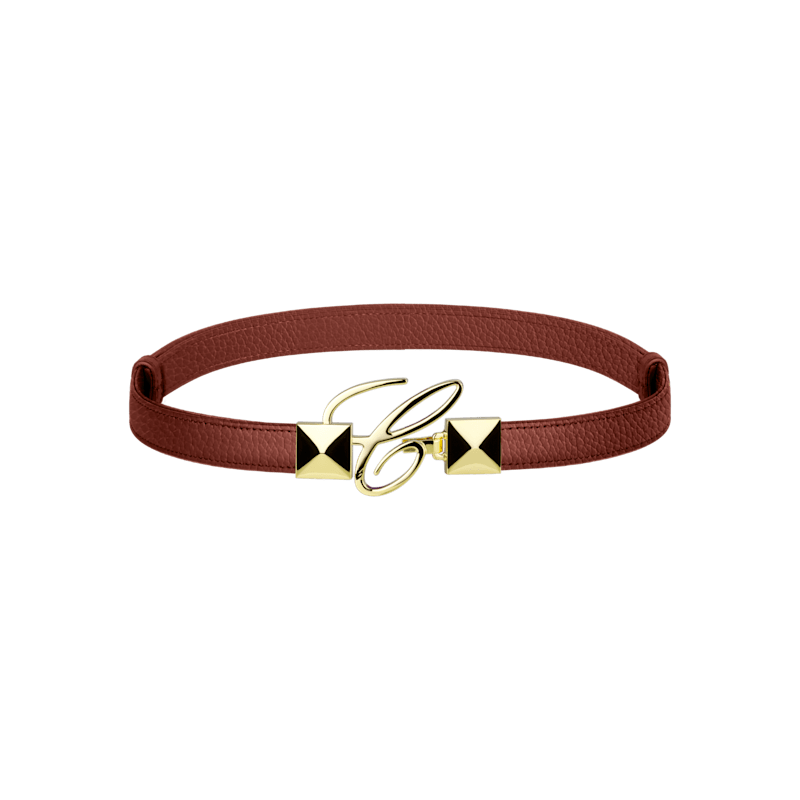 “C”标志腰带 - Chopard Luxury Accessories 95009-0291 front view