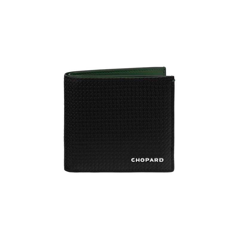 Chopard Classic Racing Cuir de veau &agrave; motif pied-de-poule petite maroquinerie pour homme - vue avant