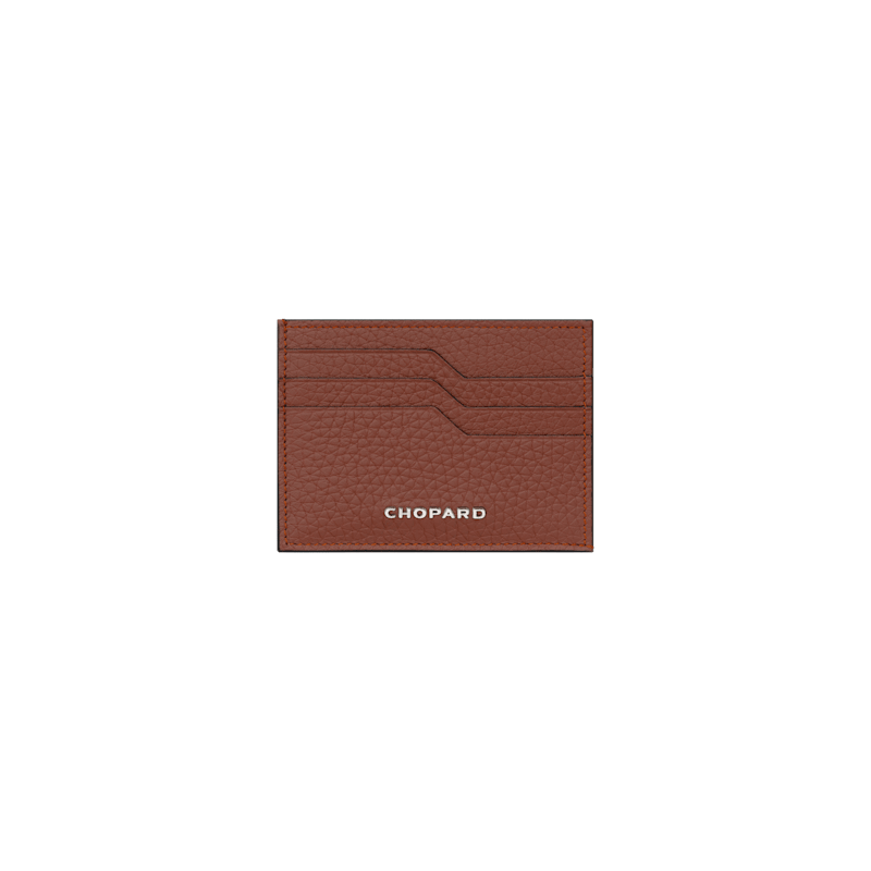 Chopard Heritage Piel de becerro granulada peque&ntilde;a marroquiner&iacute;a para hombre - vista frontal