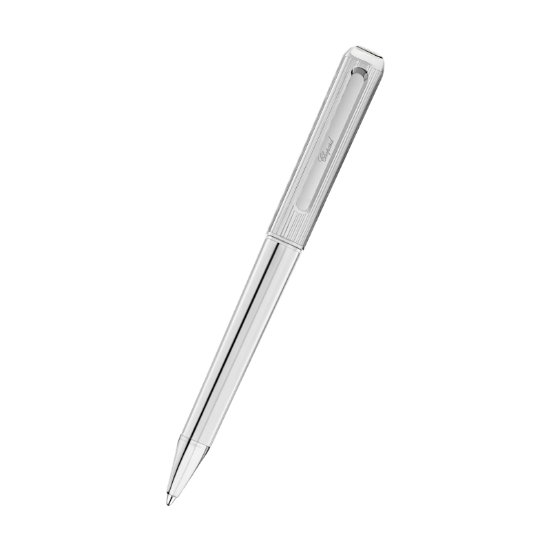 Chopard Stainless steel  Happy Diamonds Ballpoint Pen front view