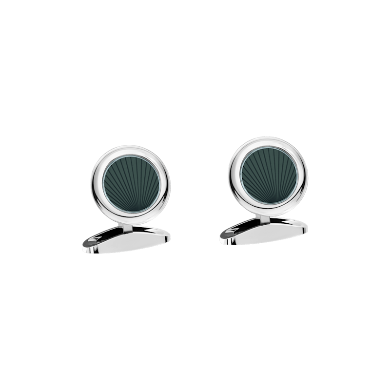 L.U.C カフリンクス - ショパール ラグジュアリー アクセサリー 95014-0123 正面ビュー