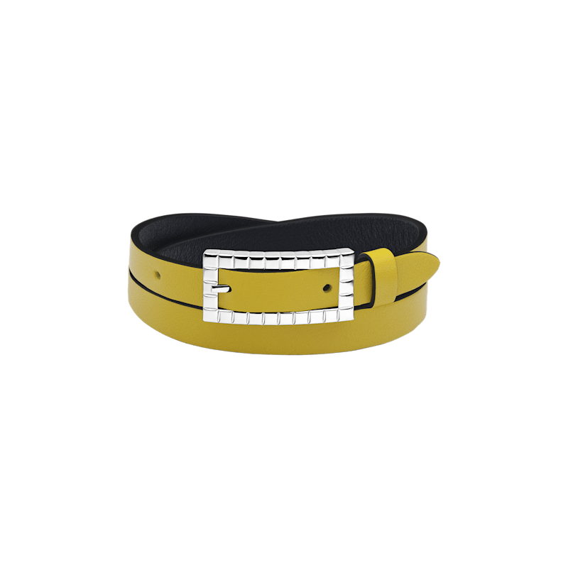 Chopard Ice Cube Bracelet - Calfskin Bracelet - front view
