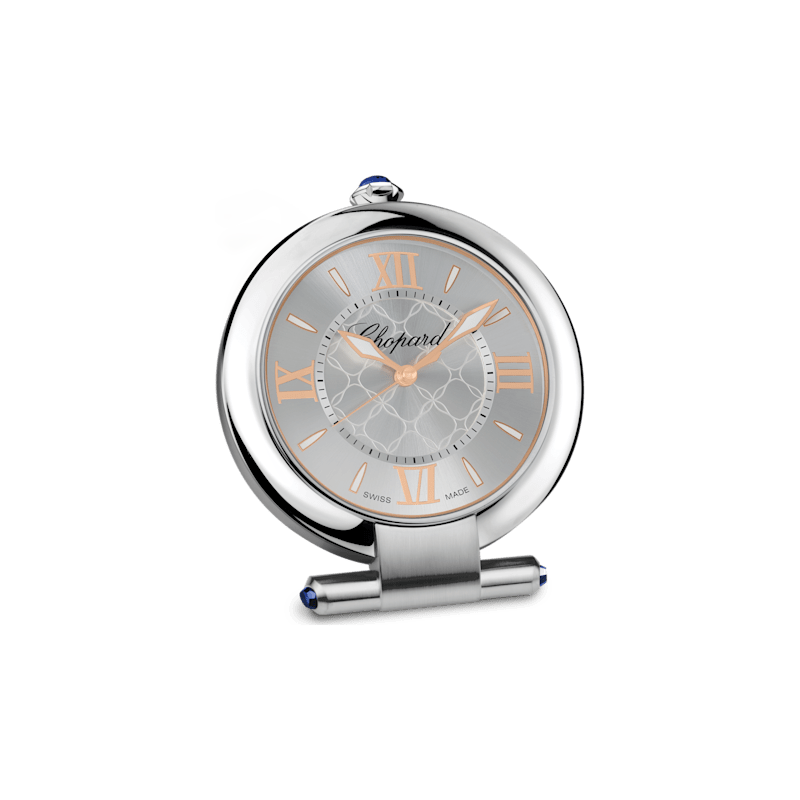 Chopard Stainless steel - Silver-toned finish IMPERIALE ALARM CLOCK front view