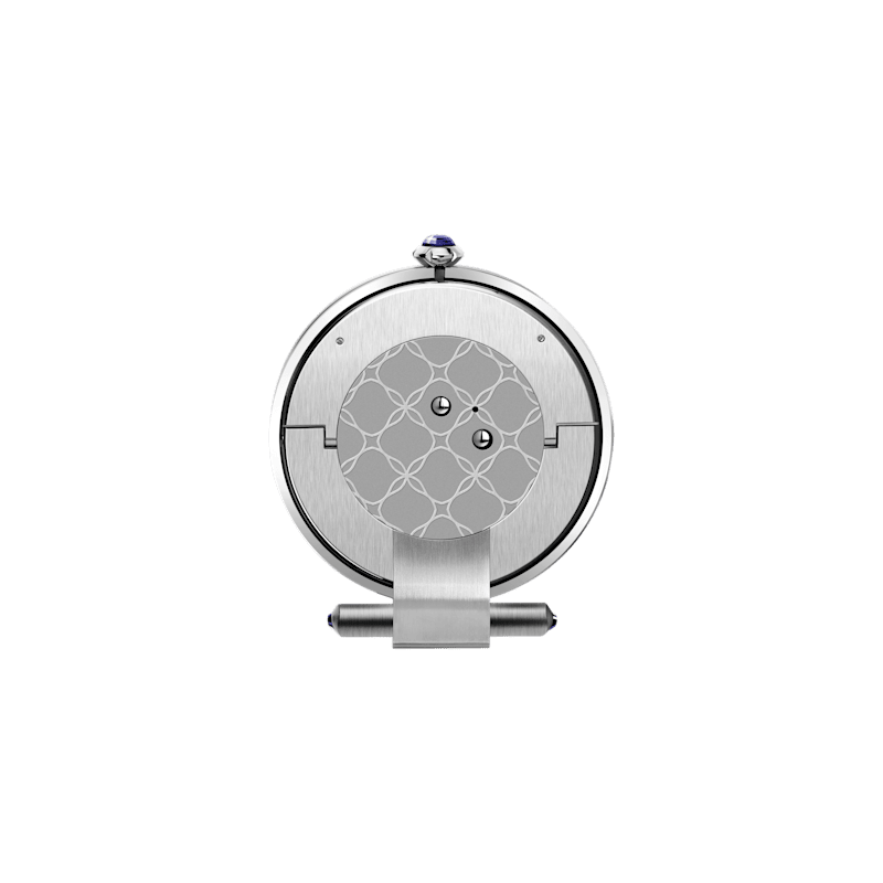Chopard Stainless steel - Silver-toned finish IMPERIALE ALARM CLOCK   back view