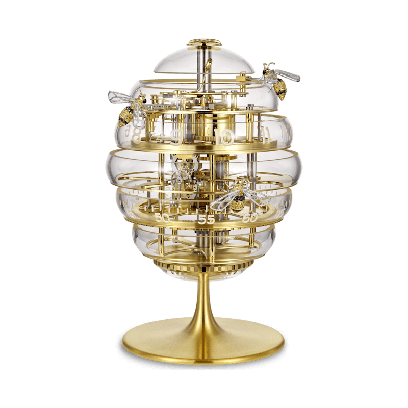 The Beehive Chiming Table Clock
