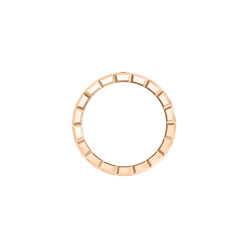 Chopard ダイヤモンド ジュエリー リング アイスキューブ @829834-5069 側面ビュー