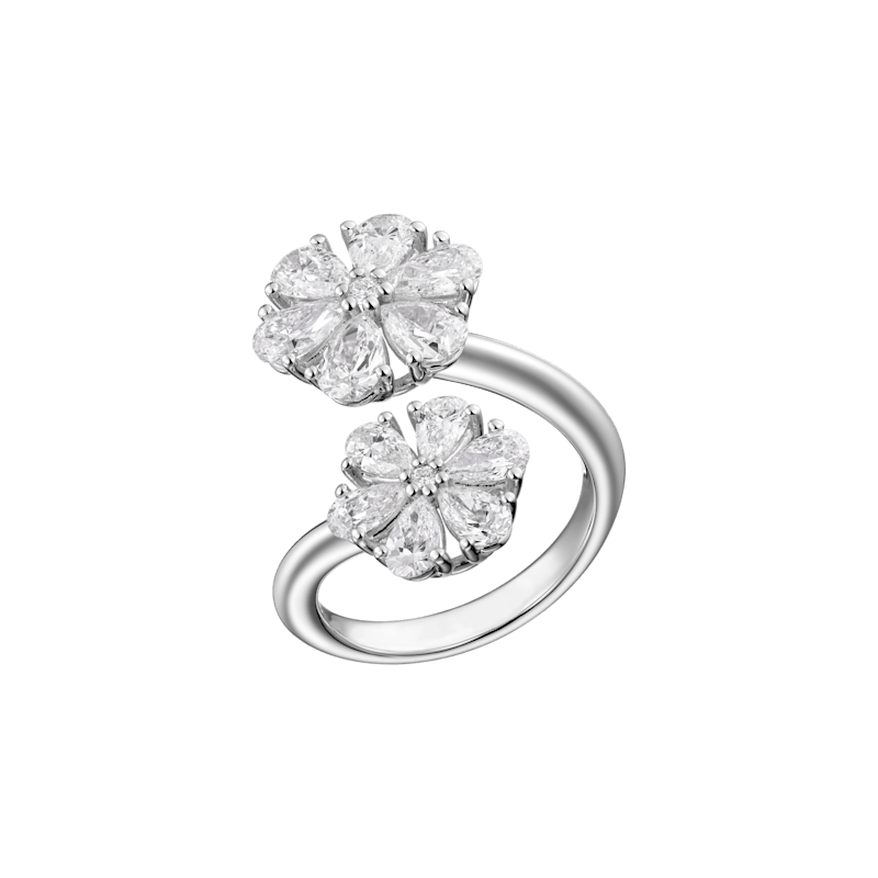 Chopard Diamond ring L'Heure du Diamant @82A065-1000 3/4 view