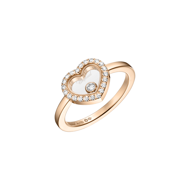 Chopard - 戒指 Happy Diamonds Icons @82A192-5200 3/4视图