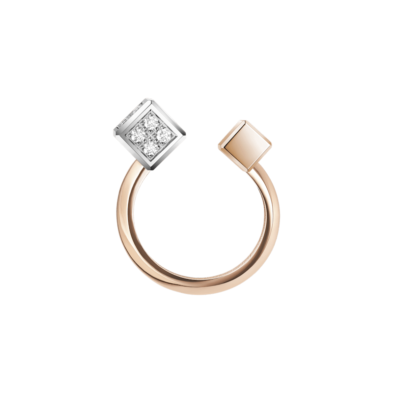Chopard  Ring Ice Cube Be Cube @82A661-9010   side view