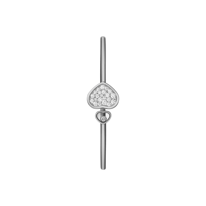 Chopard Diamond Bracelet Happy Hearts @857482-1900 front view
