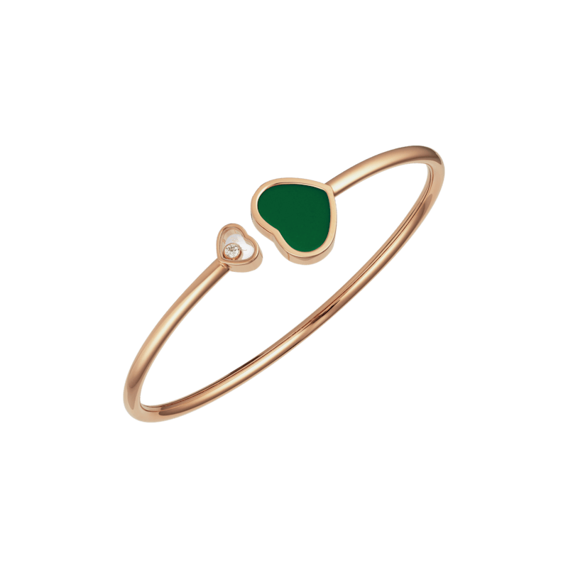Chopard - Diamond Bracelet Happy Hearts @857482-5100    3/4 view