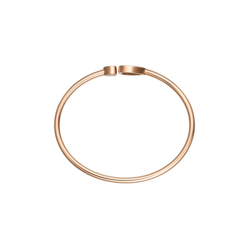 Chopard Diamond Bracelet Happy Hearts @857482-5110 side view