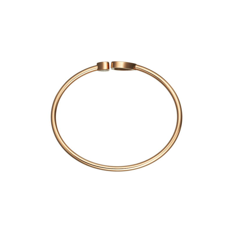 Chopard Diamond Bracelet Happy Hearts @857482-5200 side view