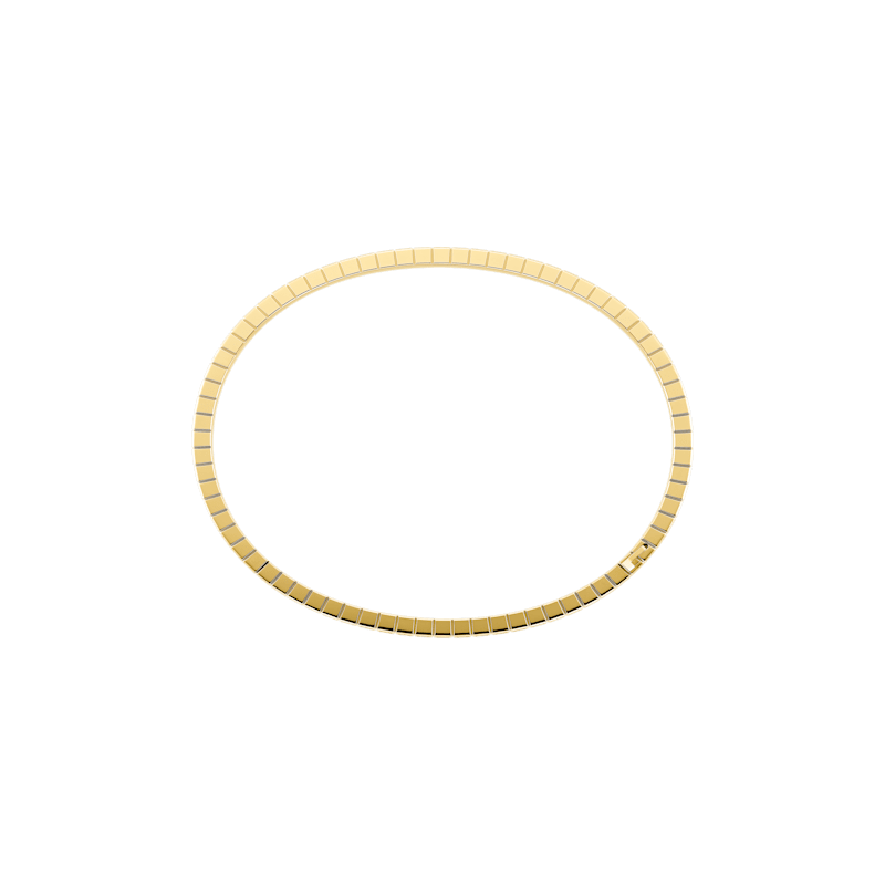 Chopard ダイヤモンド ジュエリー ブレスレット アイスキューブ @857702-0012 側面ビュー