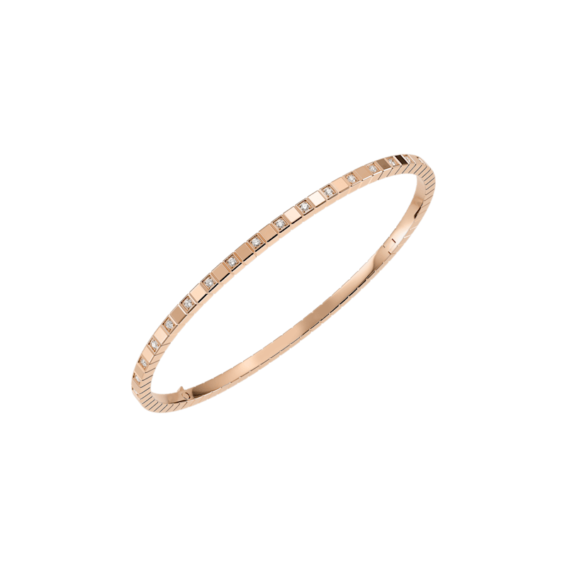 Chopard Diamond Bracelet Ice Cube @857702-5009 3/4 view