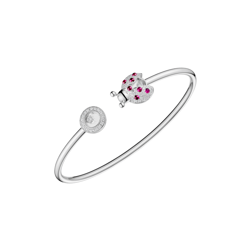 Chopard Diamond Bracelet Happy Diamonds Ladybird @85A186-1200 front view
