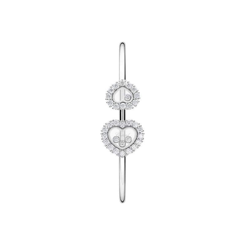 Chopard Diamond Bracelet Happy Diamonds Icons Joaillerie @85A615-1000 front view