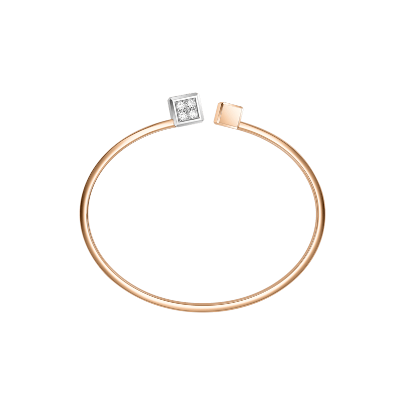 Chopard - 钻石 手链 Ice Cube Be Cube系列 @85A661-9003      侧面视图