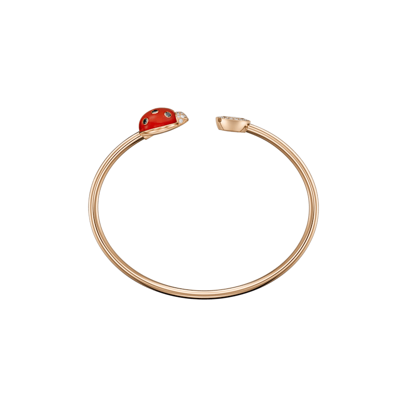 Chopard Diamond Bracelet Happy Diamonds Ladybird @85A686-5200 side view