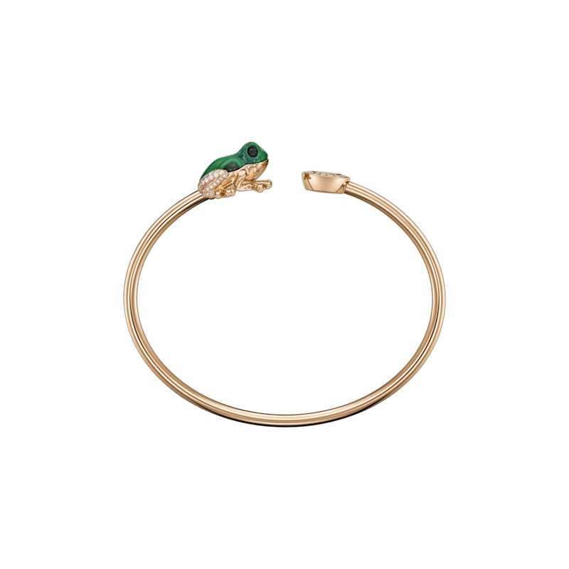 Chopard Diamond Bracelet Happy Diamonds Frog @85A691-5200 side view