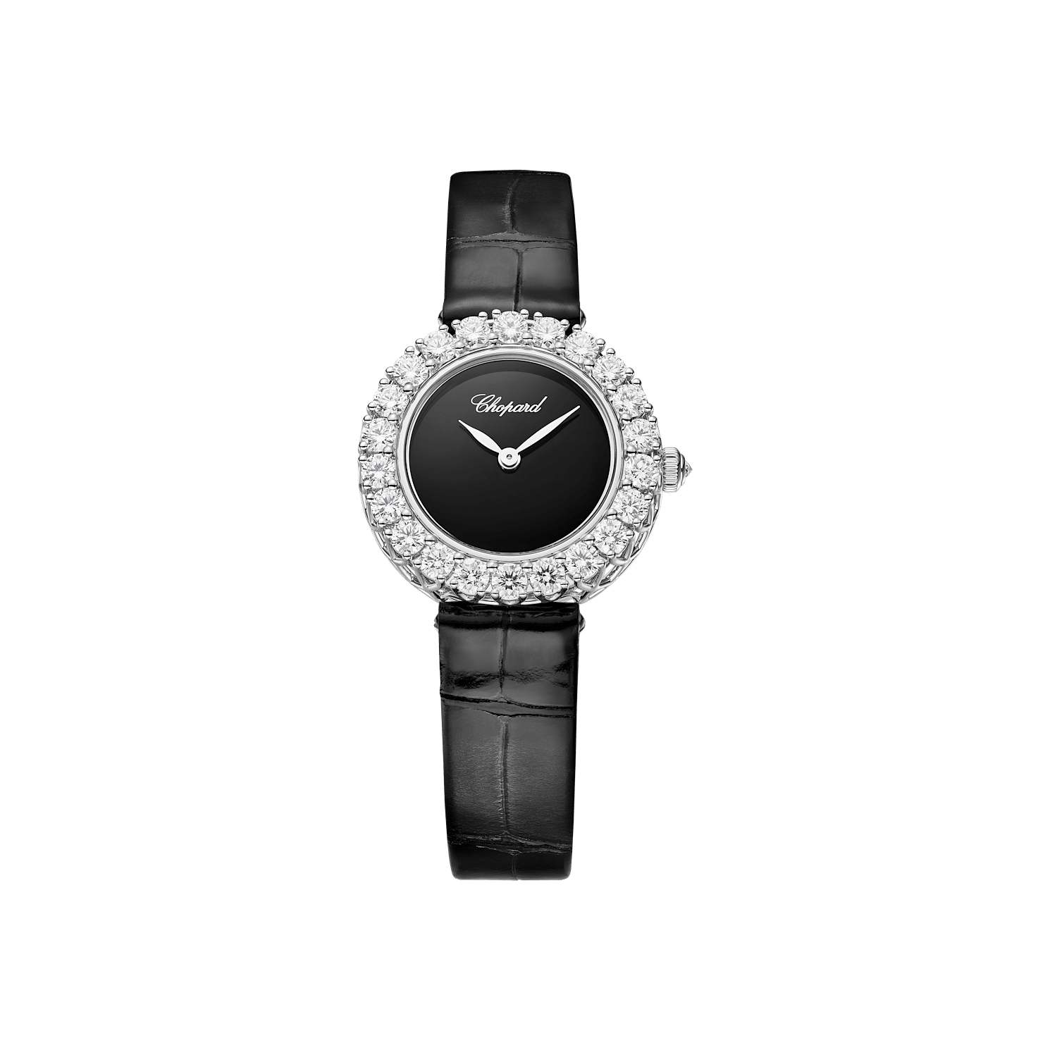 Chopard L'Heure du Diamant系列 女性 diamond watch FRONT