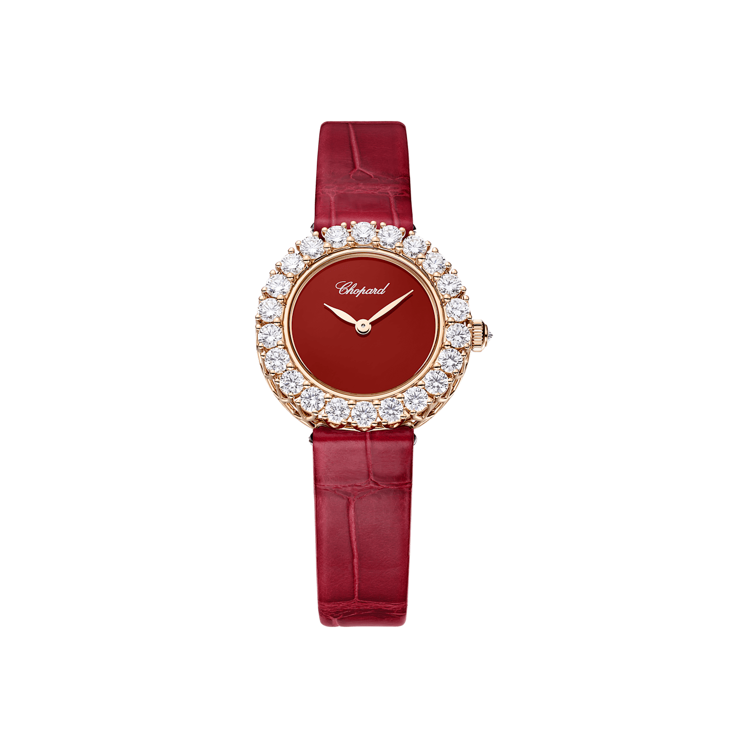 Chopard L'Heure du Diamant系列 女性 diamond watch FRONT