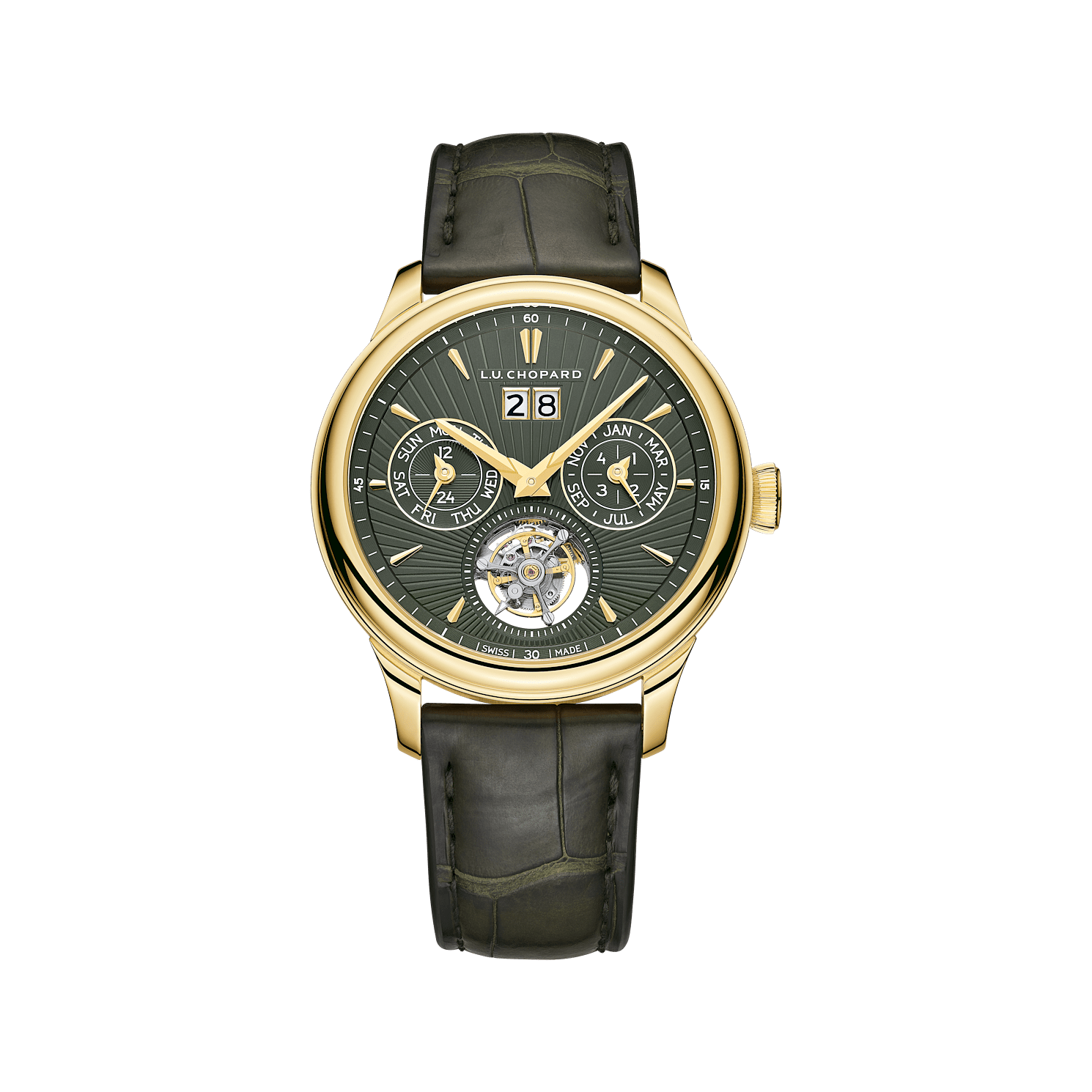 Chopard L.U.C 남자들  watch FRONT