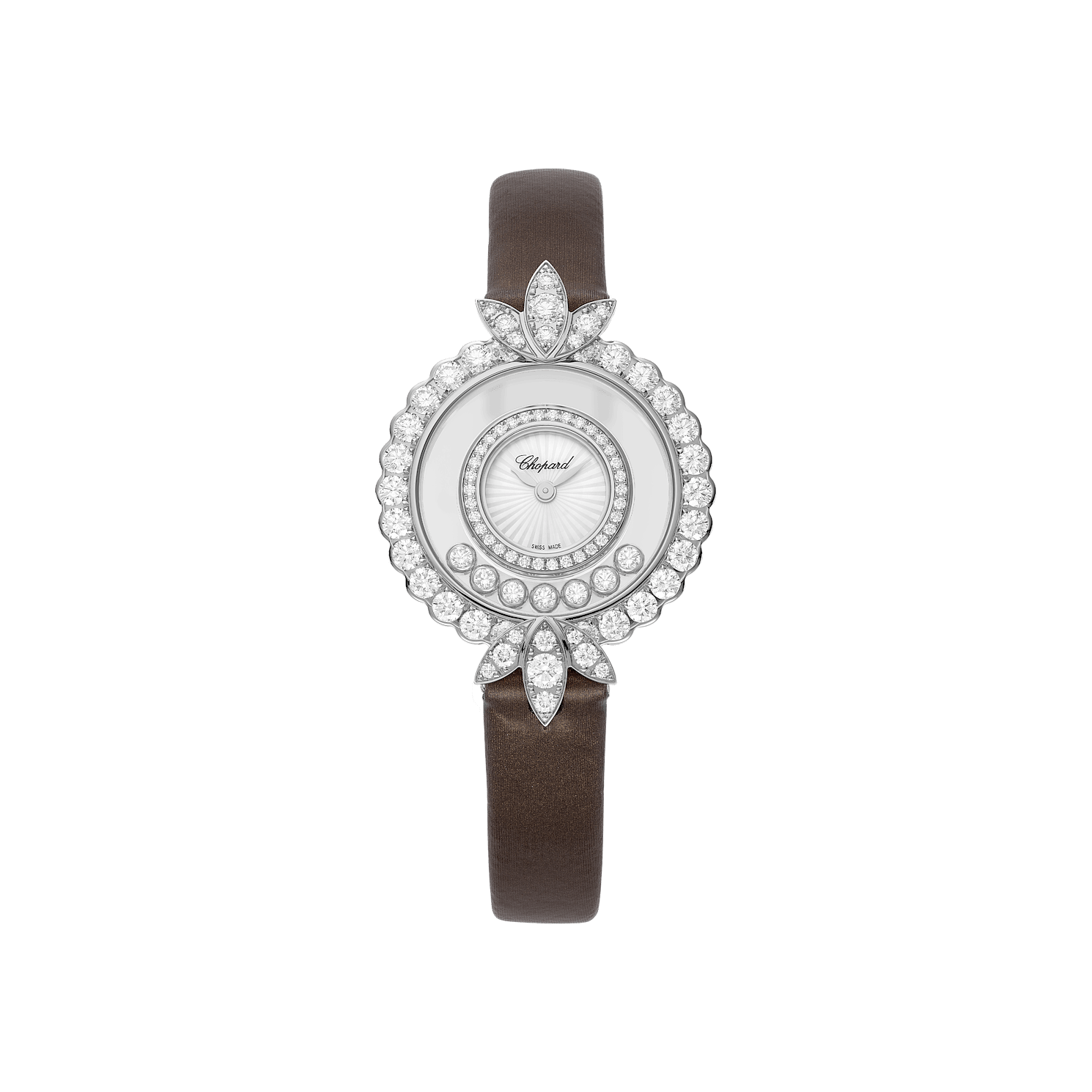 Chopard Happy Diamonds Women diamond watch FRONT
