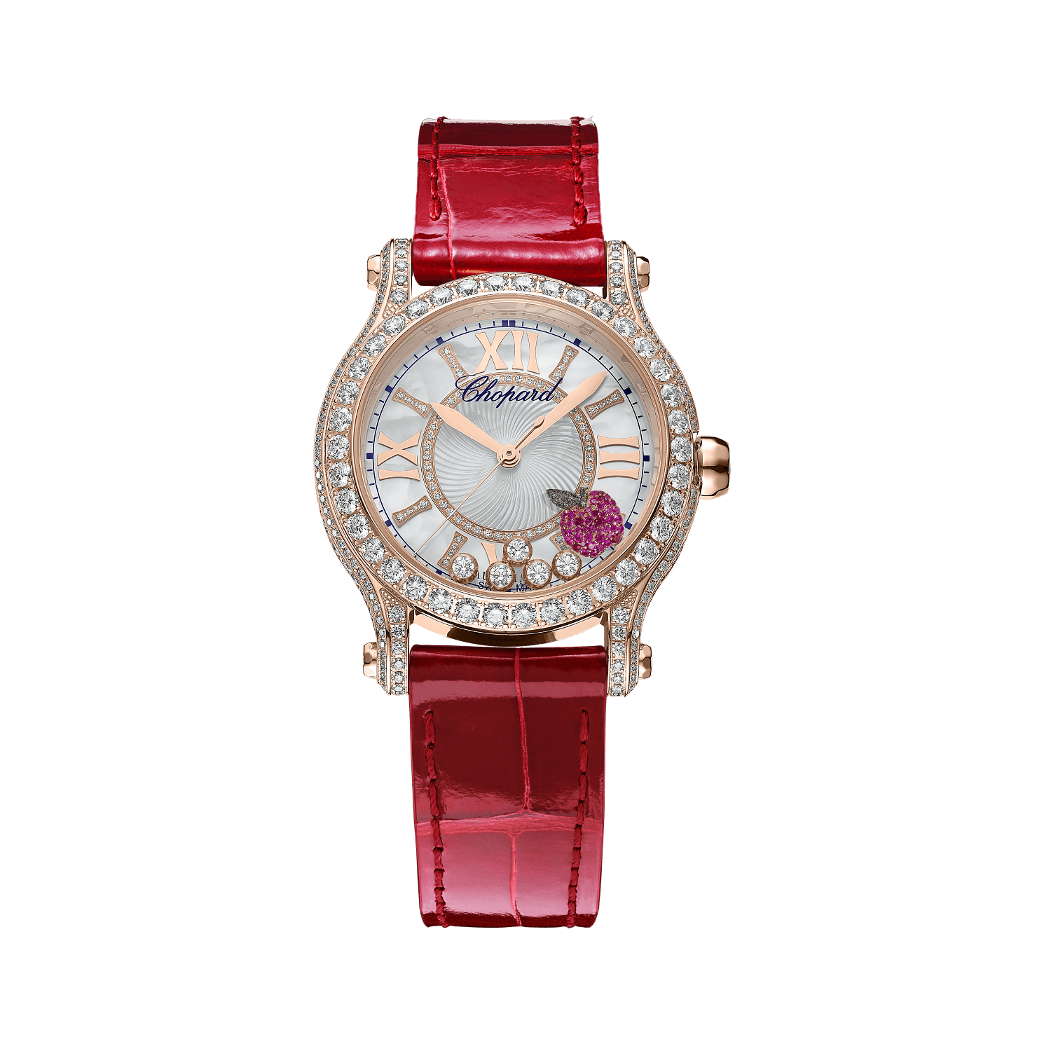 Chopard red watch store