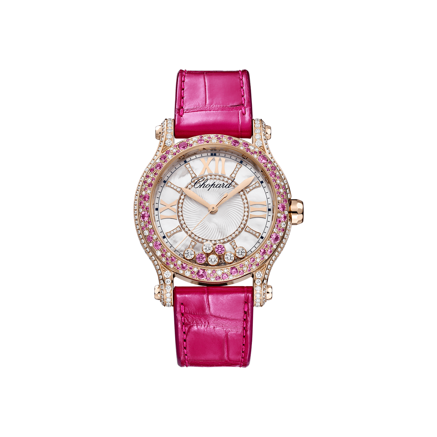 Chopard Happy Sport系列 女性 diamond watch FRONT