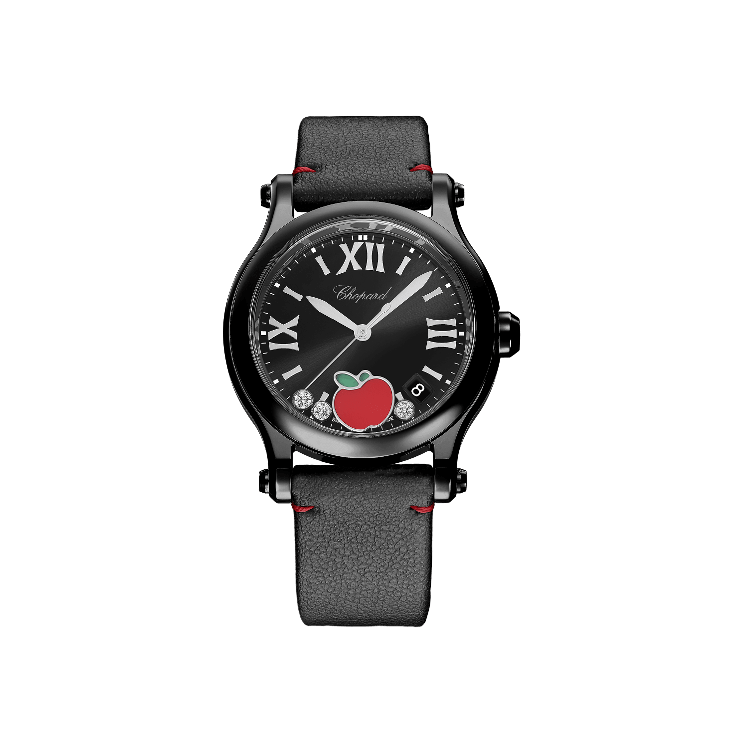 Chopard Happy Sport Women diamond watch FRONT
