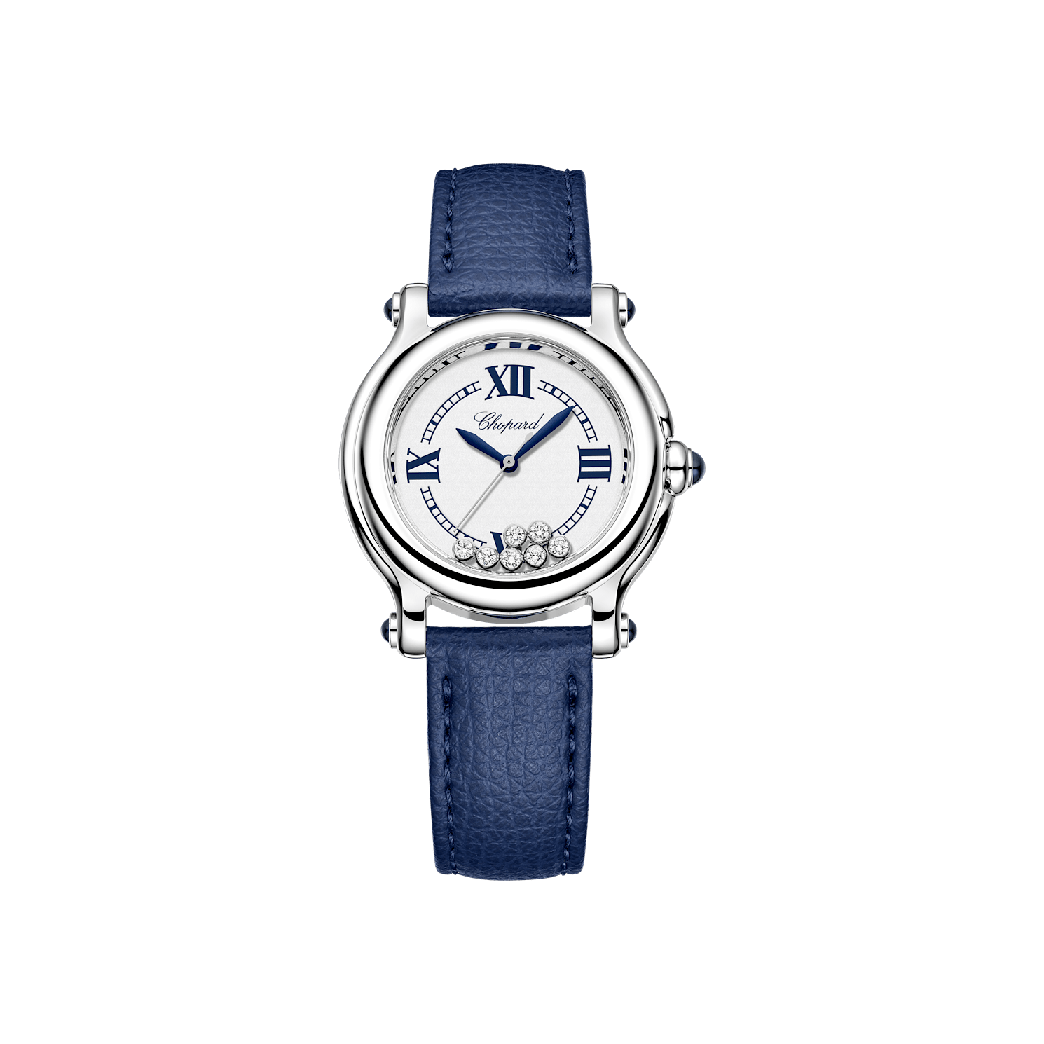 EnlargeChopard Happy Sport Unisex Diamond Watch Front view